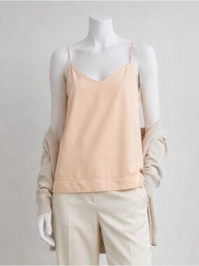 Lululemon Wake & Flow Blush Pink Camisole V Neck Strappy Minimalist Tank S / 6